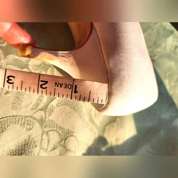 Badgley Mischka crystal wedding shoes size 7 - Picture 5 of 7